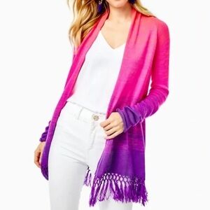 Lilly Pulitzer Tatum Ombre Cardigan. SZ small.